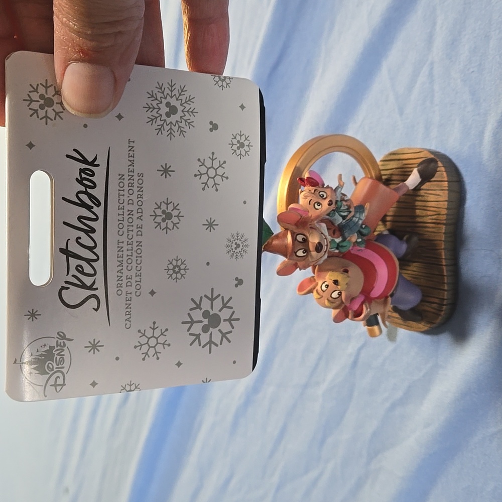 Disney Sketchbook The Great Mouse Detective Christmas Ornament 